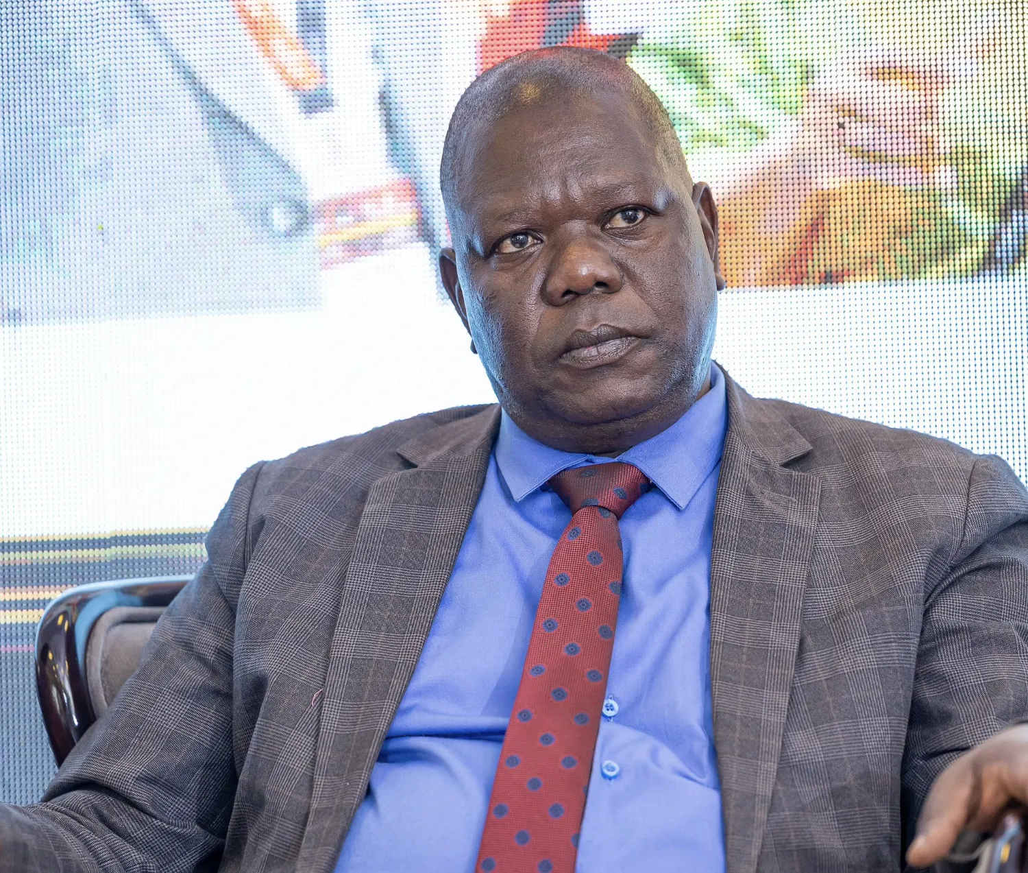 Richard Okot Okello, Assistant Commissioner for External Trade, on the ECD panel