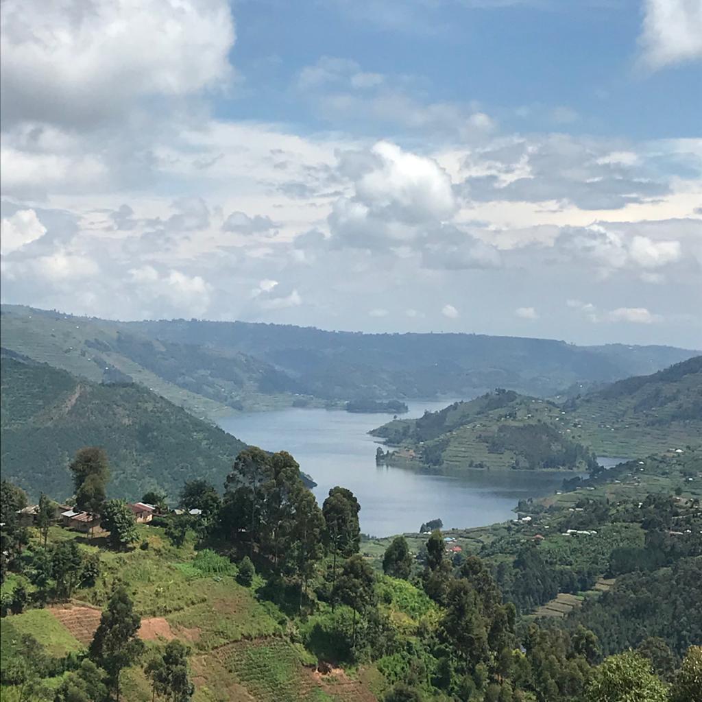 Islands on Lake Bunyonyi